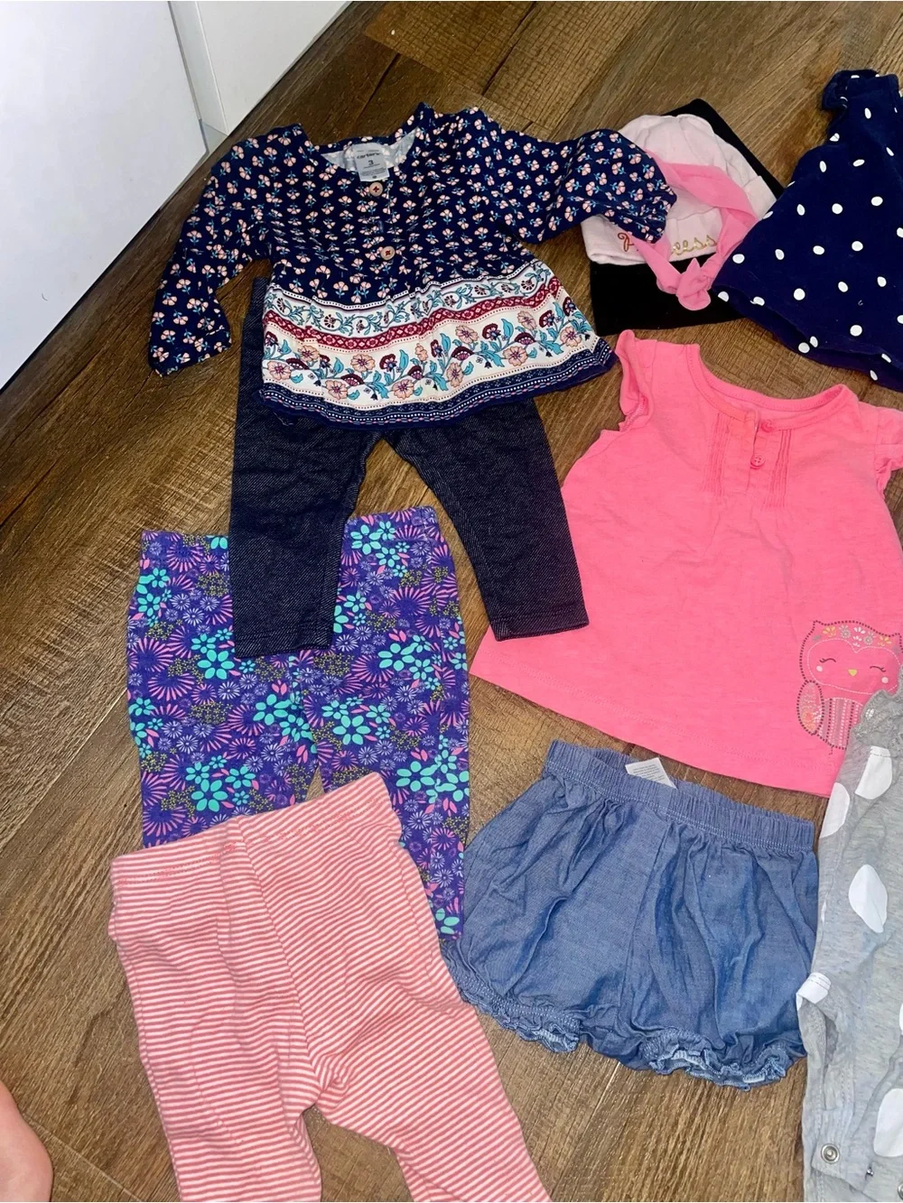 Baby Girl Size 3 Months Carter’s Lot of 18 Items (All Great Condition)